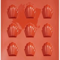 Silikomart Silicone Mould Madeleine, Mini, Terracotta (1 Piece)