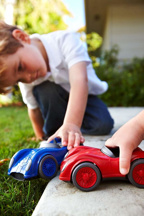 Green Toys Race Car, Pink - Image 2
