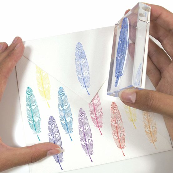 Aladine - Stampo Clear Florida - Creative Transparent Stamps - DIY and Scrapbooking - Precise Placement of Patterns - Sheet of 13 Silicone Stamps - Image 3