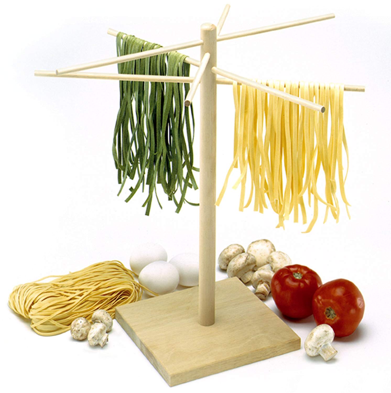 Norpro 1048 Pasta Drying Rack, Beige, Wood, 2.6 - Image 2