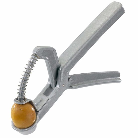 Westmark Olive Pitter, Practical Hand Tool With Spring, Length: 16.7 cm, Coated Aluminium, Olivus, 40402270