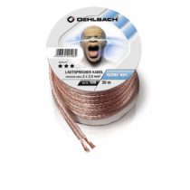 OEHLBACH Speaker Cable 2x2,50mm², 30m spool. For systems upto 120W. STAR RATING : 3.