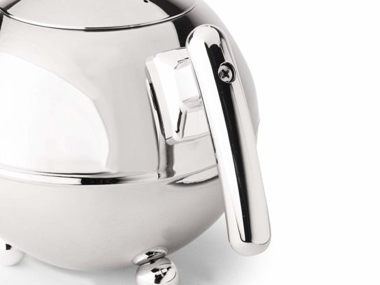 Bredemeijer Teapot Bella Ronde 1,2L, Chromium Fittings, Stainless Steel, Silver - Image 4