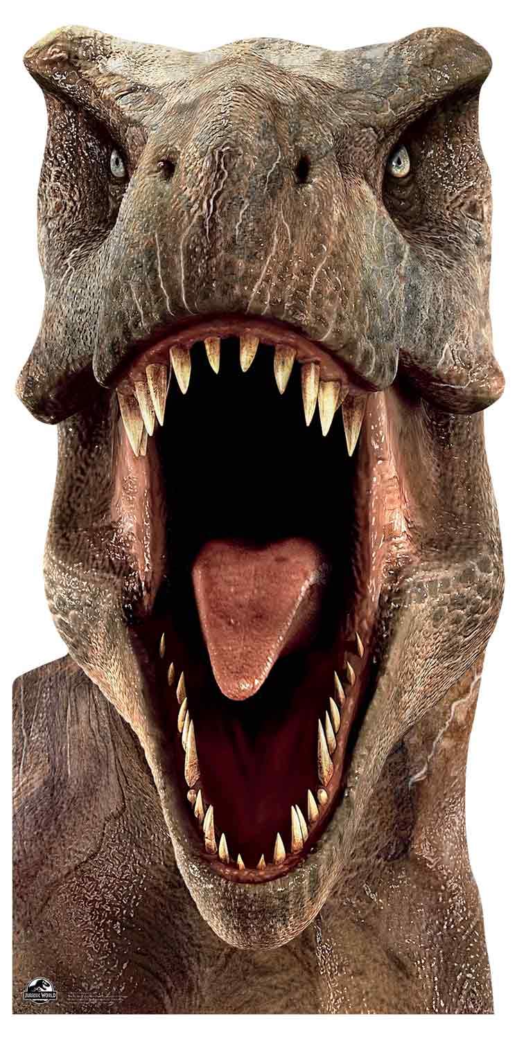 Star Cutouts SC1279 Tyrannosaurus Rex Stand-In Dinosaur Cardboard Cutout – Ideal for Jurassic Park Parties