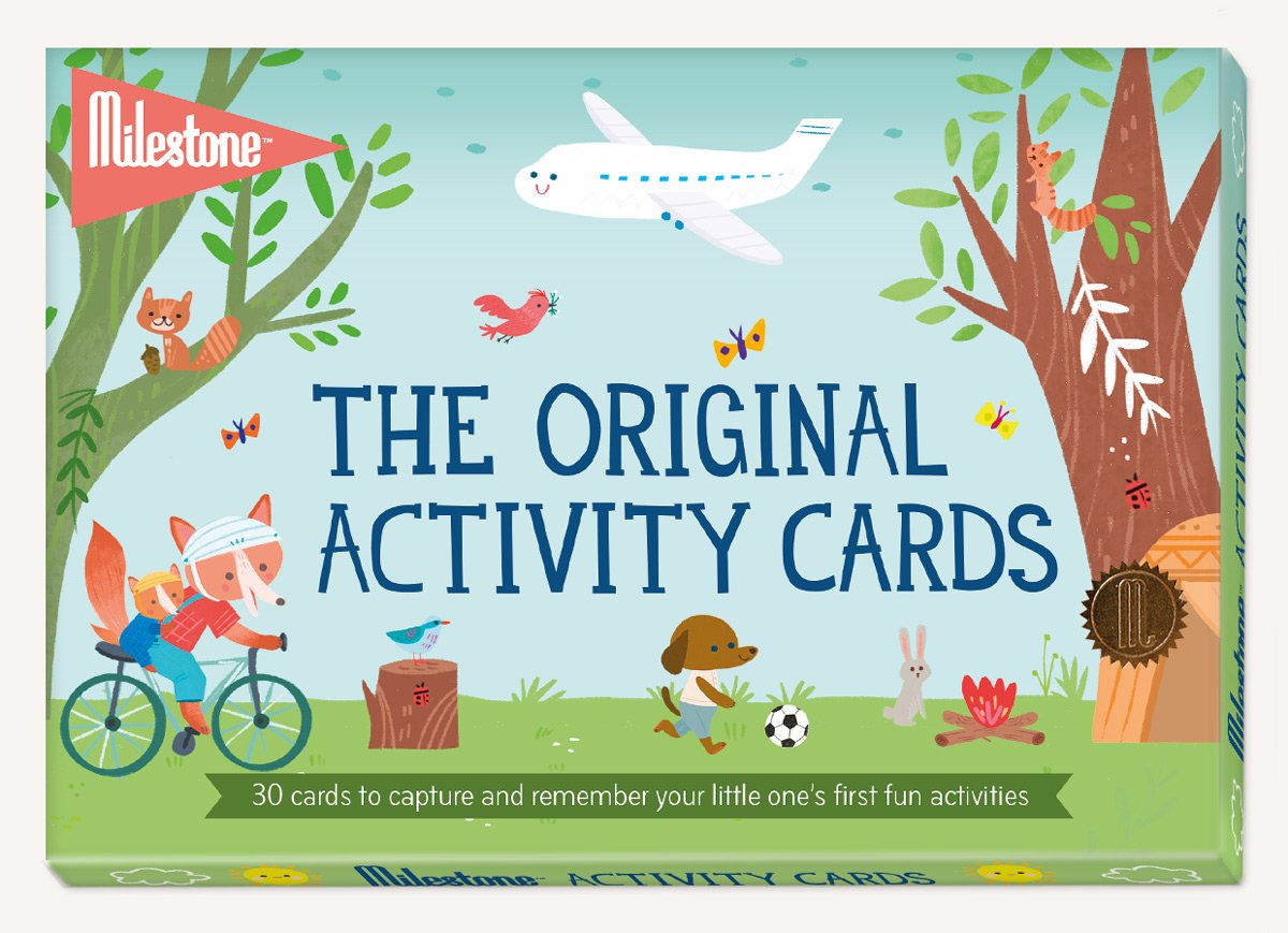 Baby Activity Cards by Milestone - Newborn’s First Year Memories
