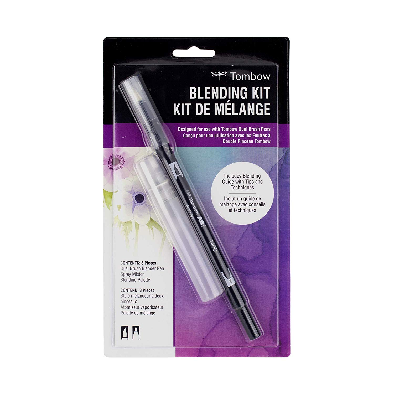 Tombow 56180 4-in-1 Blending Kit for Water Based Brush Pen