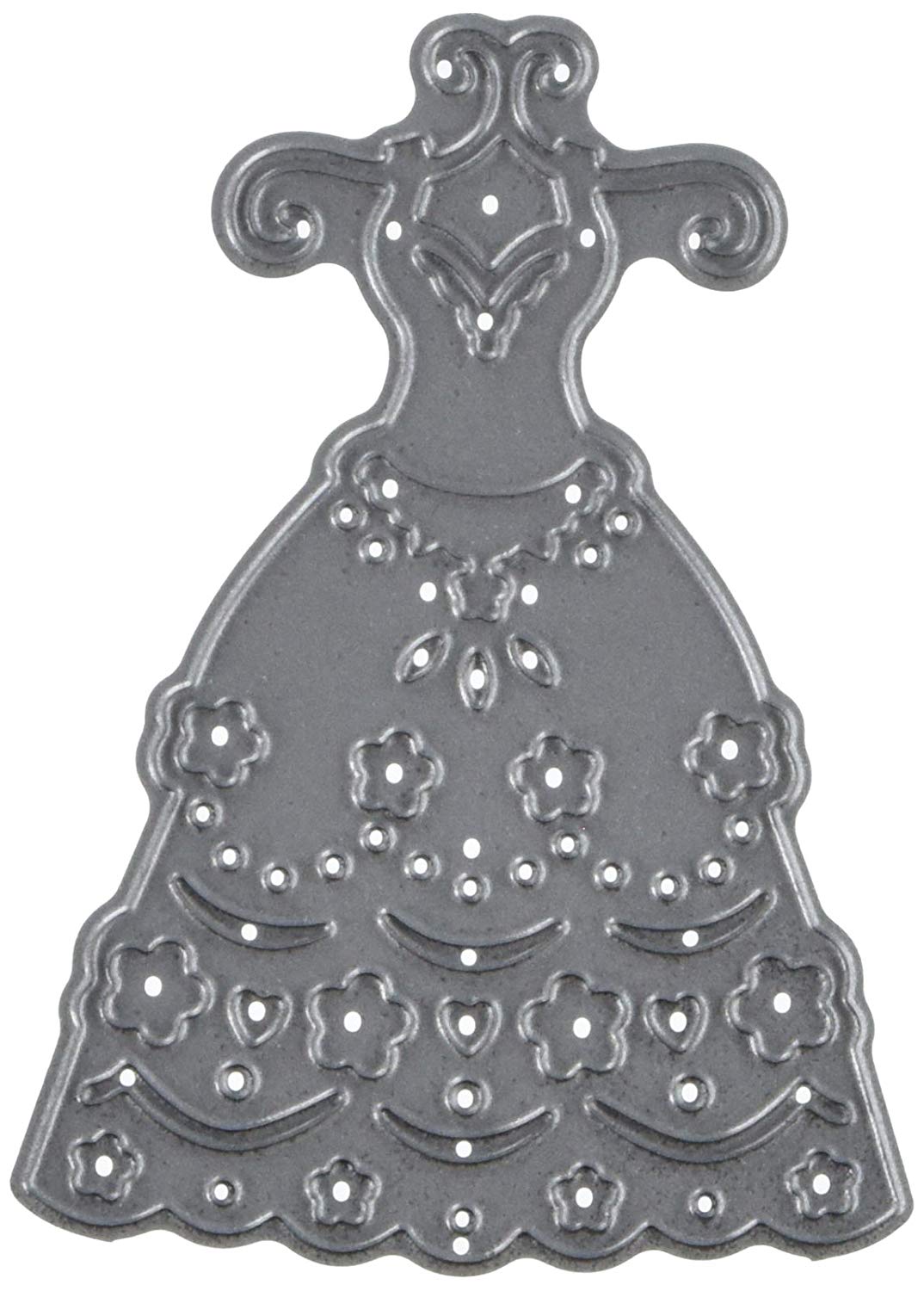 Whispers Wedding Dress Die, Multi-colour