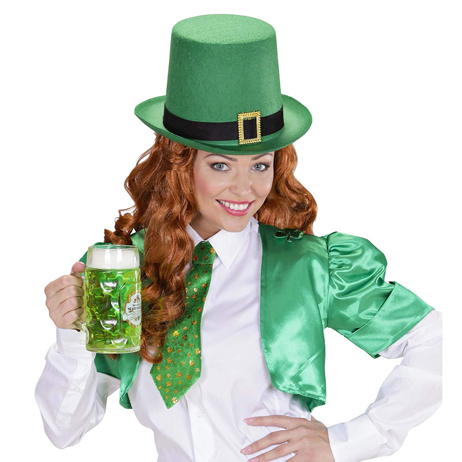 Widmann Sancto 0483O ? St Patricks Day Top Hat, Multi-coloured - Image 3