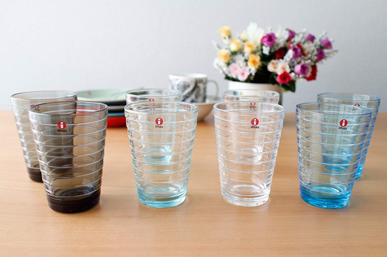 Iittala Aino Aalto 33cl Clear Tall Tumbler, Transparent, 2 Stück (1er Pack) - Image 3