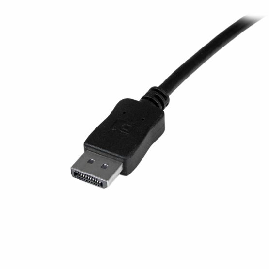 StarTech 50 ft DisplayPort Cable with Latches - Active - 2560 × 1600 - DPCP & HDCP - Male to Male DP Video Monitor Cable (DISPL15MA), 50 ft/15 m (active) , Black - Image 4