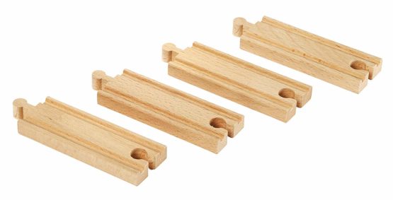 BRIO World Railway Track - Short Straights