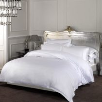 Emma Barclay Oxford Styled Duvet Cover 1000Tc Double Bed White, 100% Cotton