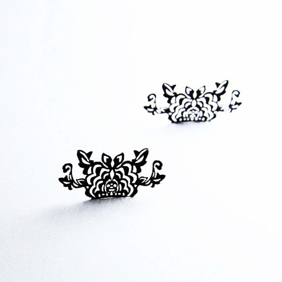 Paperself Individual Small Peonies Designed Eye Lash