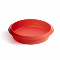 Lékué Silicone Cake Mould 26 cm, red