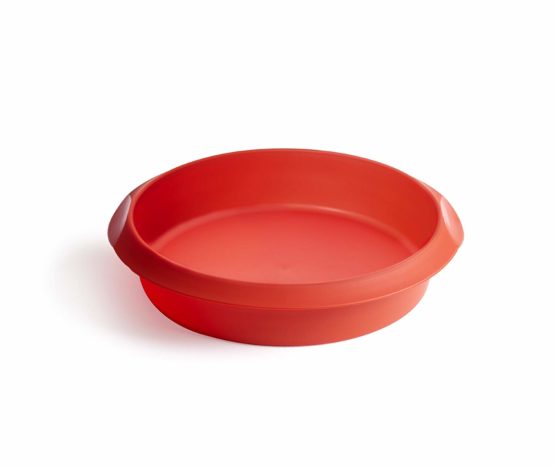 Lékué Silicone Cake Mould 26 cm, red