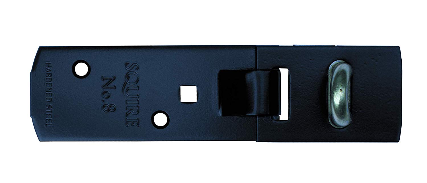Henry Squire No.8 Hardened Maxiclam Hasps and Staples, 216 mm (Length)