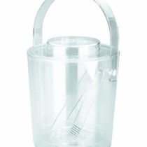 Lacor-62363-ACRYLIC D ICE BUCKET 3 LTS+TONG