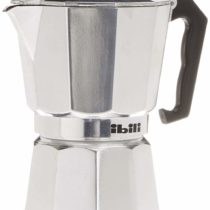 ibili 610906" Bahia Espresso/Coffee Maker, Aluminium, Silver/Black