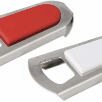 Fackelmann 49975 Bottle Opener and nickel plated clasp, Assorted Colours 1Piece, Style-10