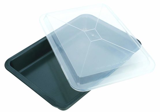 Tescoma Delicia 33 x 23 cm Deep Baking Sheet with Plastic Lid
