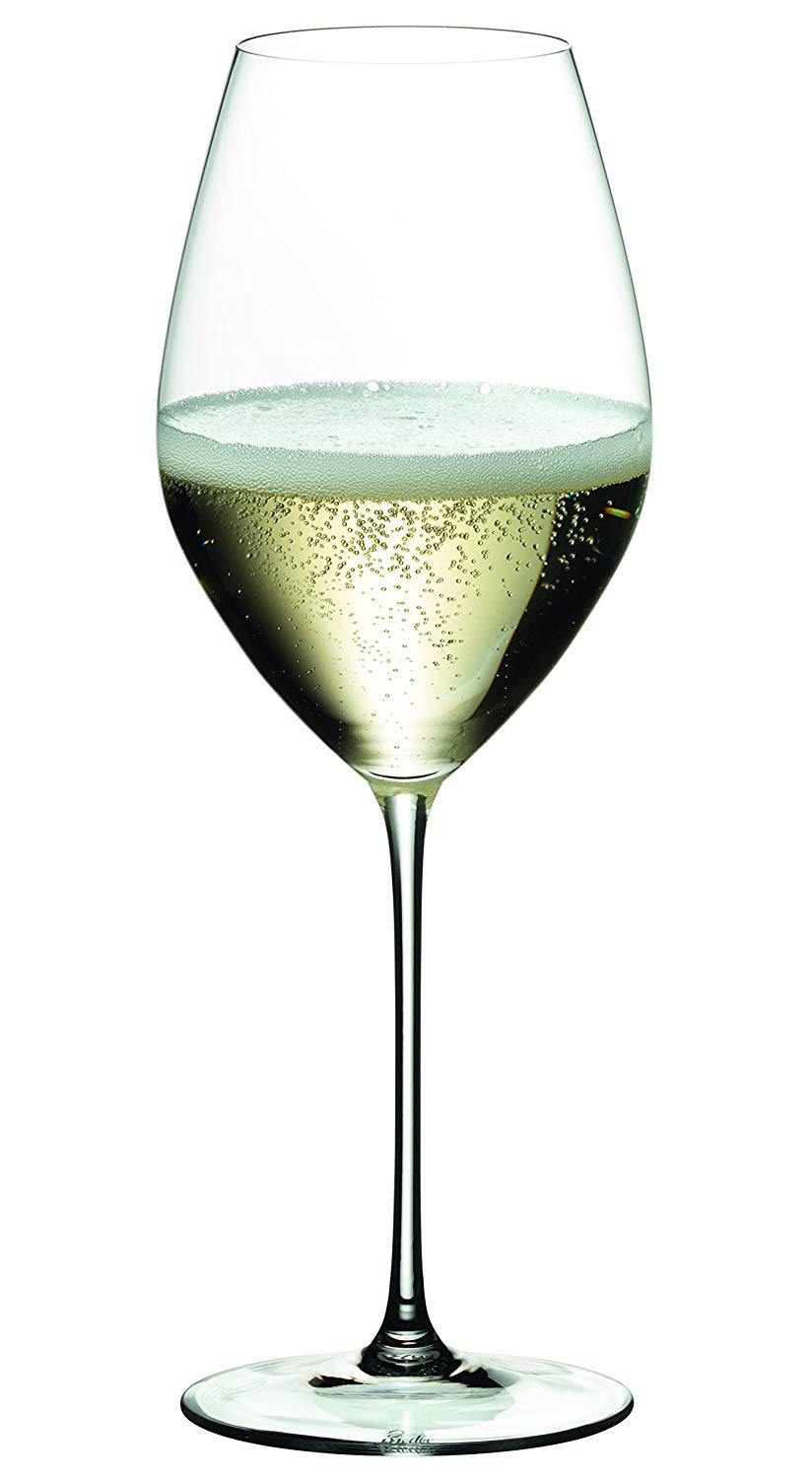 RIEDEL Veritas Champagne Wine Glass Set of 2, Transparent, 235mm, 445ml