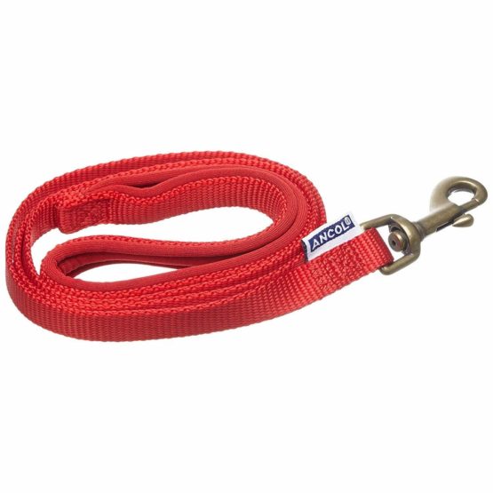 Ancol Viva Soft Touch Padded Snap Lead Black, Size 180 x 2.5 cm, Max kg 75 kg, Weather Proof - Image 2
