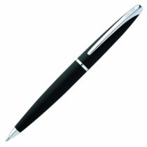 CROSS ATX - Basalt Ballpoint Pen with Chrome Plated Attributes + Box, Black