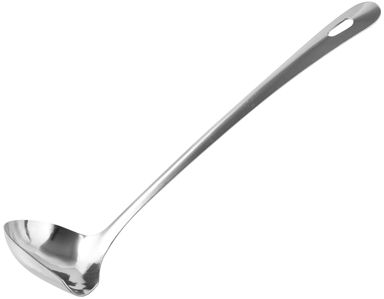 Fackelmann "Lara Sauce Ladle, Stainless Steel, Silver, 28 x 8 x 5 cm