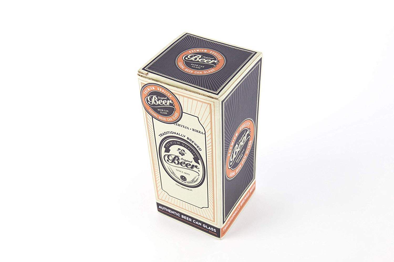 Gift Republic Beer Can Glass, Multi-colour - Image 3