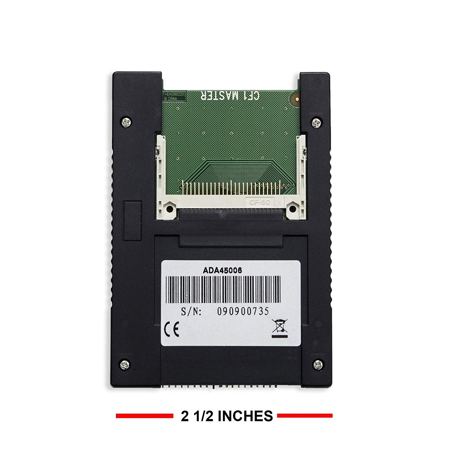 Syba Best Connectivity 2.5" IDE 44-pin to Dual Compact Flash Adapter , Black, 2.5-Inch - Image 3