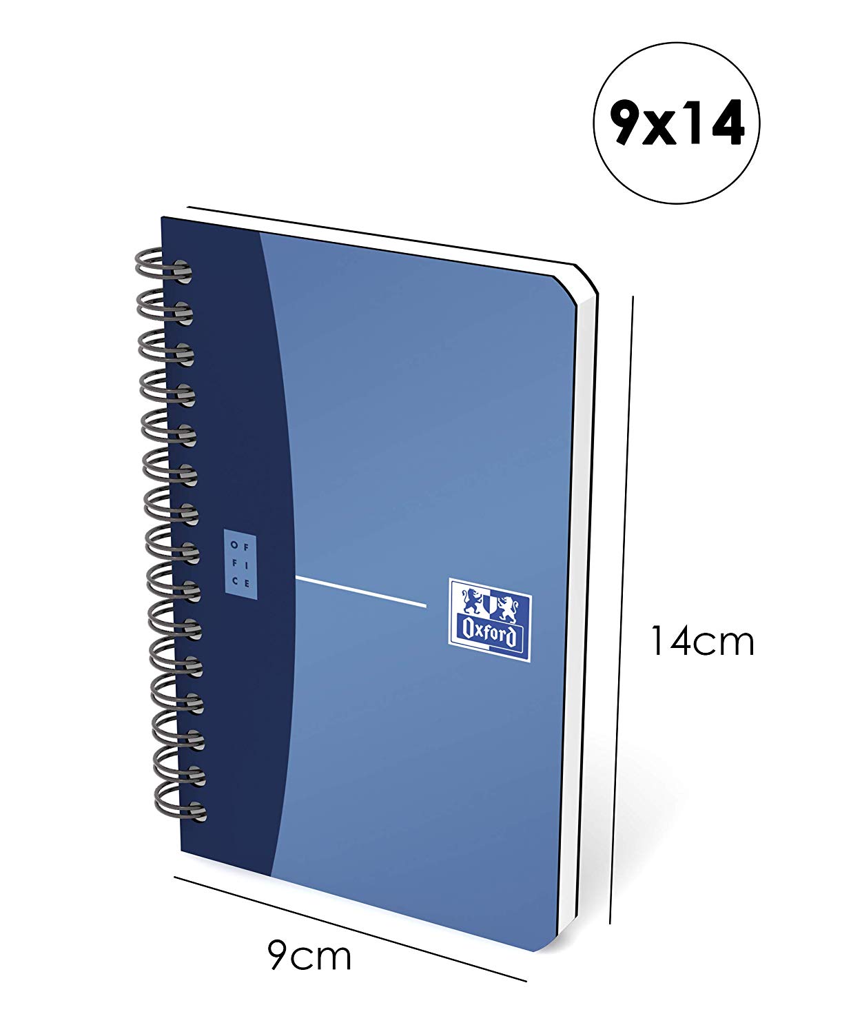 Oxford Office Urban 100104117 Mix Lot 10 Spiral Pad 9 x 14 CM 180 Pages 90 g, assorted colours - Image 2