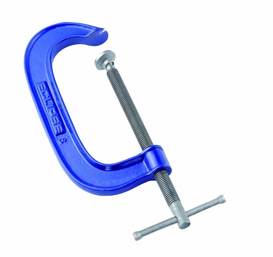 Eclipse Professional Tools E20-8 Heavy Duty G Clamp, Blue, 8-Inch