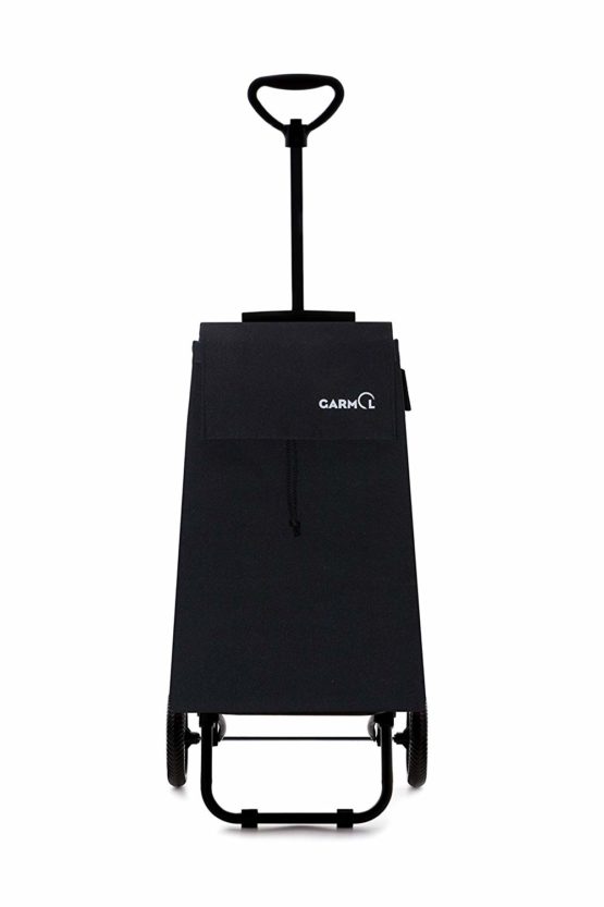 Garmol 201tl C1 Shopping Trolley 2 wheels Foldable, Fabric, Black, 38 x