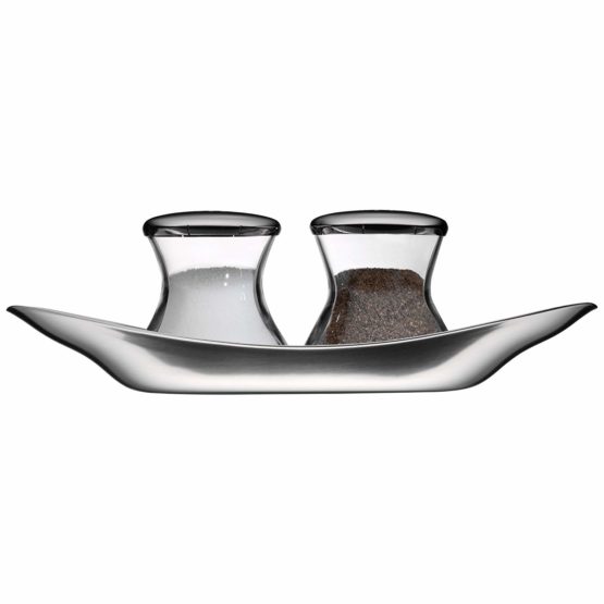 WMF 660079990 Wagenfeld Salt and Pepper Shaker Set