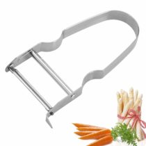 Westmark Vegetable And Asparagus Peeler, U-Shaped, Steel, Stainless Steel, 60902270