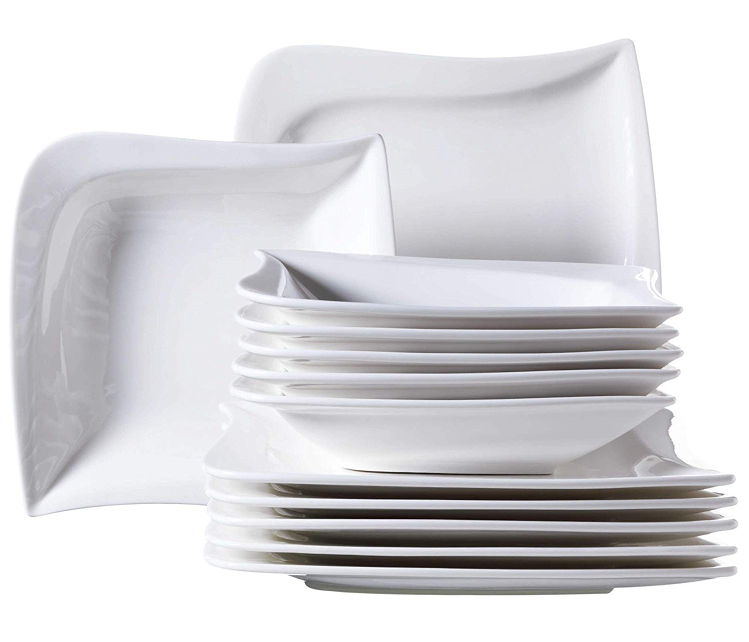 Mäser, Serie Colombia, Kaffeebecher 31 cl, Porzellan Geschirr-Set für 6