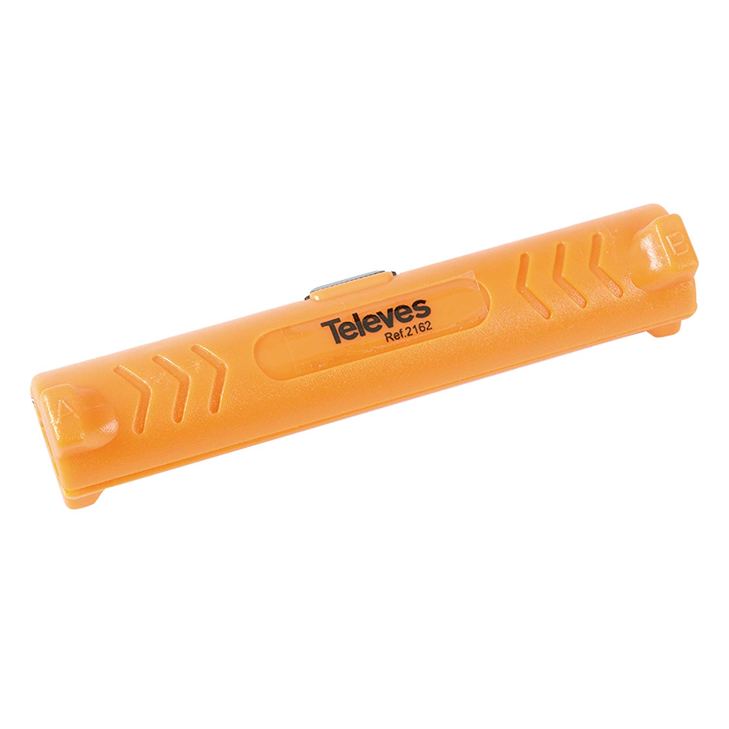 Televes Coaxial Cable-Stripping Tool, Orange