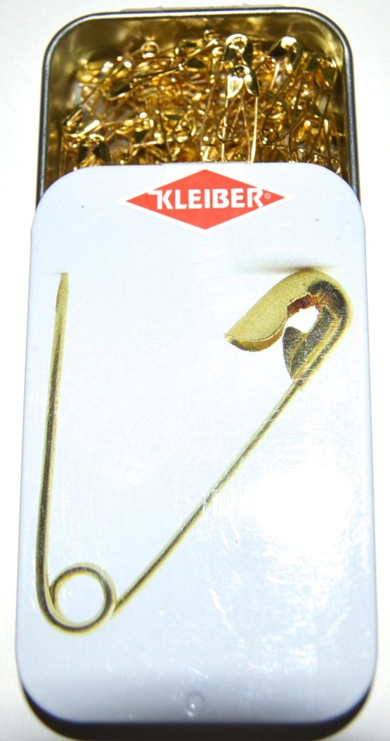 Kleiber Brass Safety Pins - Image 2
