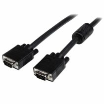 StarTech MXTMMHQ5M 5m Coax High Resolution Monitor VGA Video Cable - HD15 to HD15 M/M, Black