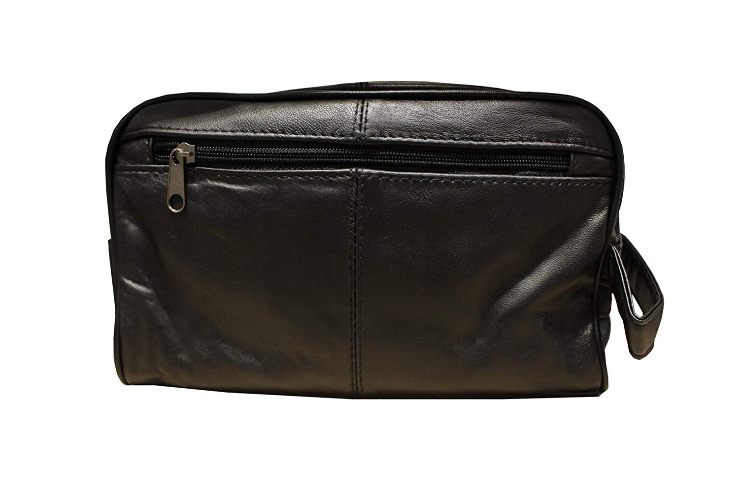 Alassio – 44001 JUMBO – toilet bag extra large, washbag, leather, black ...