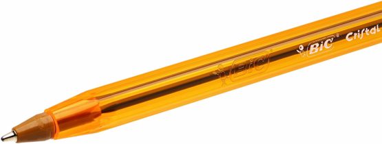 BIC Cristal Fine Ballpoint Pen Pack of 4 black - Image 3
