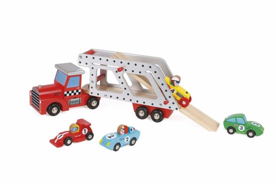 Janod F1 Racing Cars Lorry - Image 3
