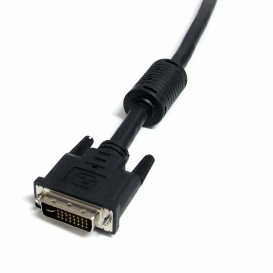 StarTech Dual Link DVI-I Cable - 6 ft - Digital and Analog - Male to Male Cable - Computer Monitor Cable - DVI Cord - DVI to DVI Cable (DVIIDMM6) - Image 2