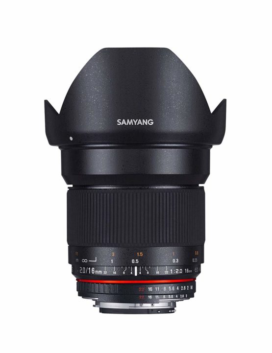 Samyang 16 mm F2.0 Lens for Nikon