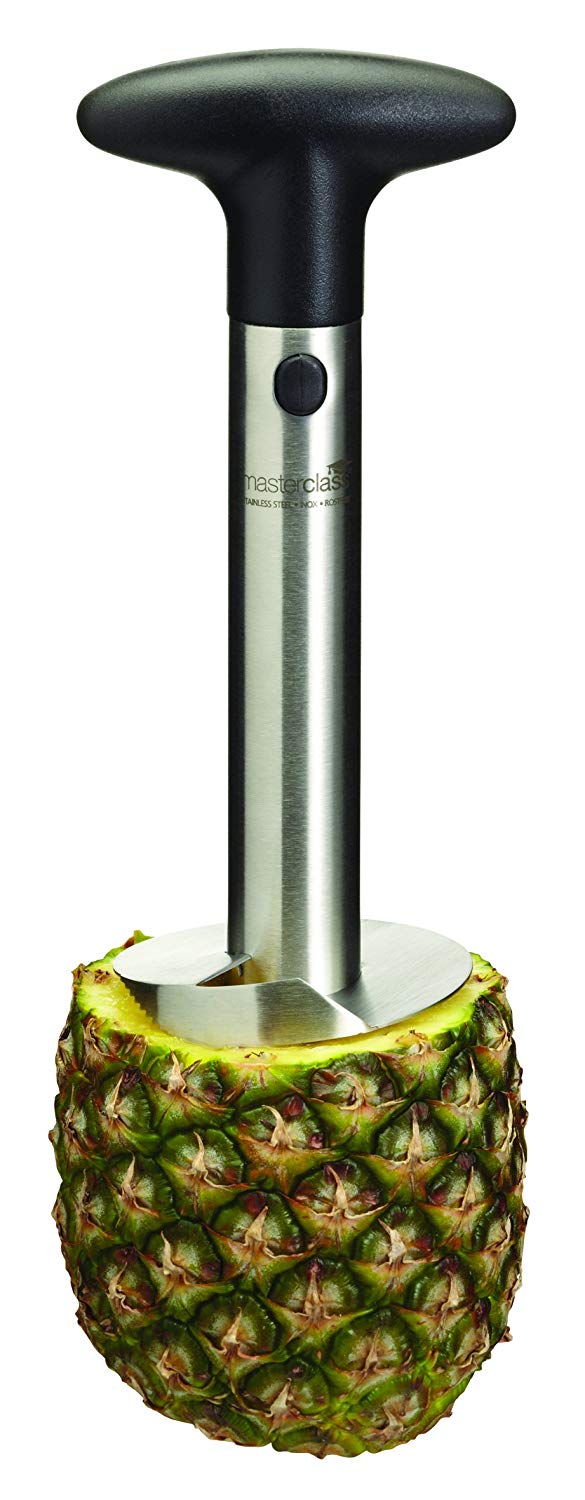 MasterClass Stainless Steel Pineapple Corer, Slicer and Peeler - Image 4