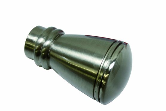 Gardinia Endpin Ø 20 mm, Metal, Stainless Steel Finish, Siro - Image 2