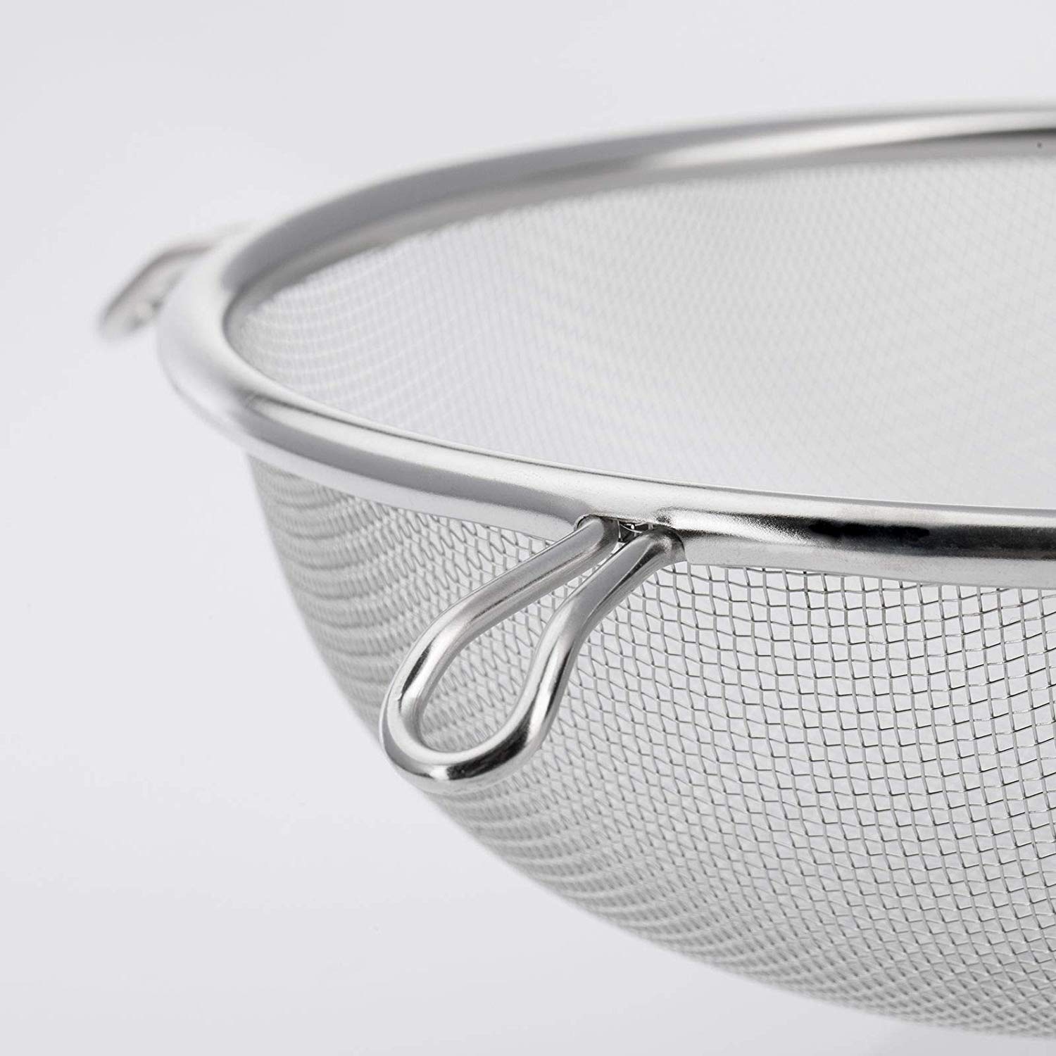 Westmark Household Strainer, Traditionell, diameter 20 cm, Stainless Steel/Plastic, Silver/Black, 12852270 - Image 4