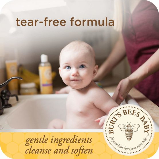 Burt's Bees Baby Shampoo And Wash, Natural, Tear Free Baby Wash, Original, 236.5 ml, Packaging May Vary - Image 2