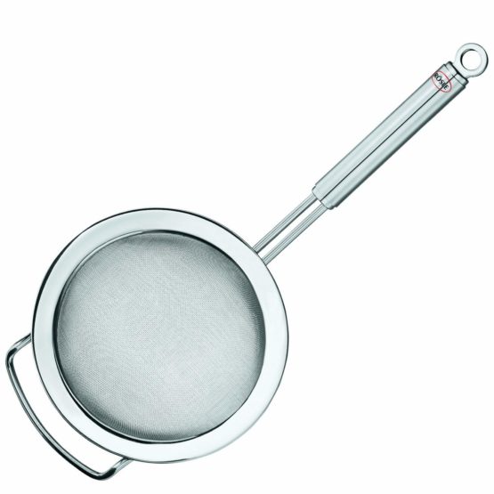 Rosle 24 cm Stainless Steel Round Handle Fine Mesh Kitchen Strainer - Image 3