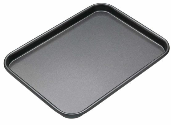 MasterClass Non-Stick Baking Tray, Carbon, Grey, 24 x 18cm